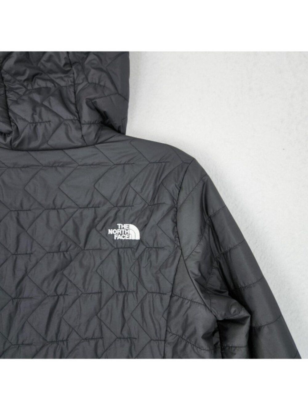 The North Face Jackets Womens Medium Black Tamburello Puffer Parka Hooded - Picture 15 of 15
